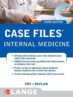 cover image of Case Files Internal Medicine